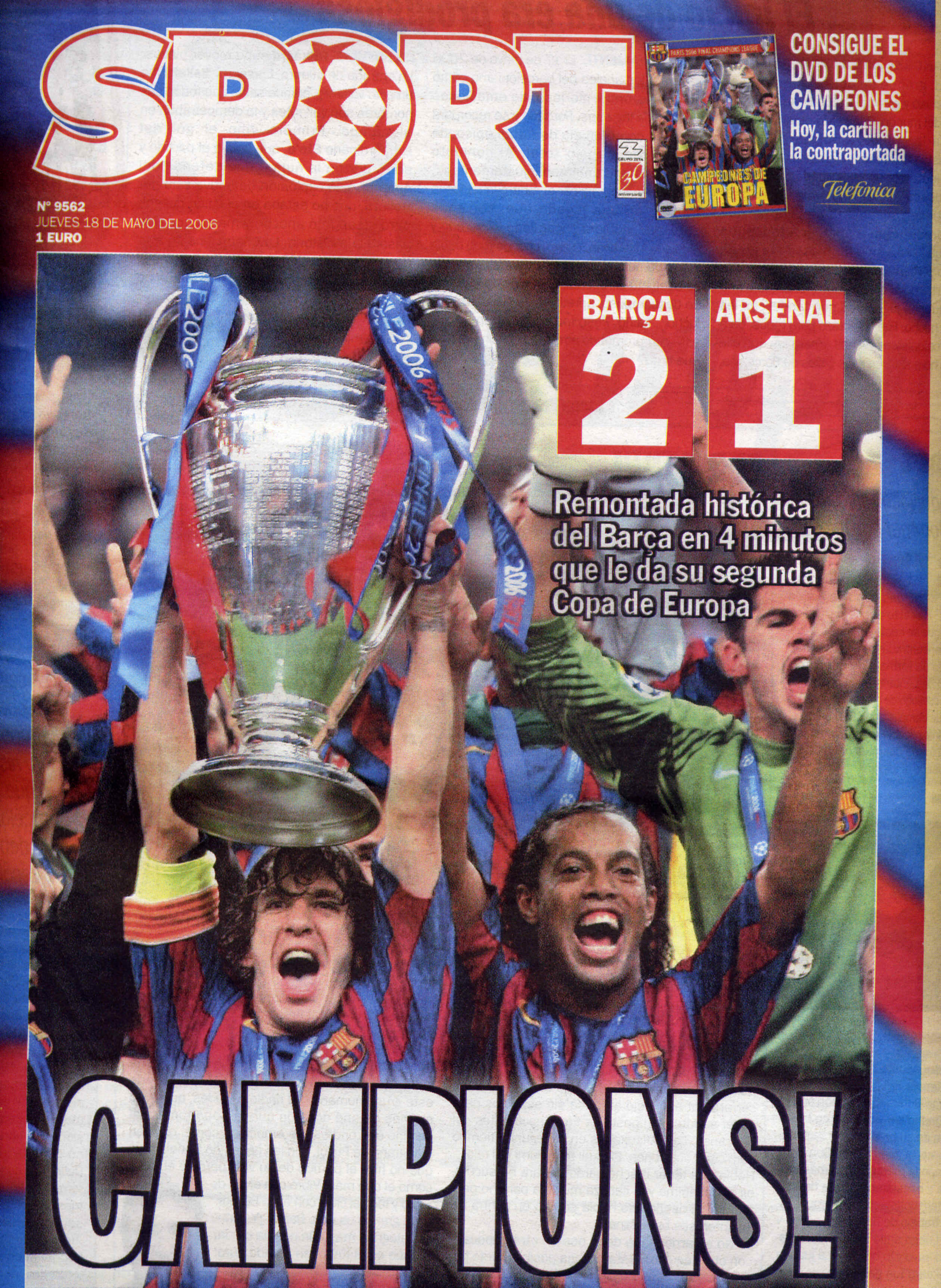 Portada Sport 18-05-06